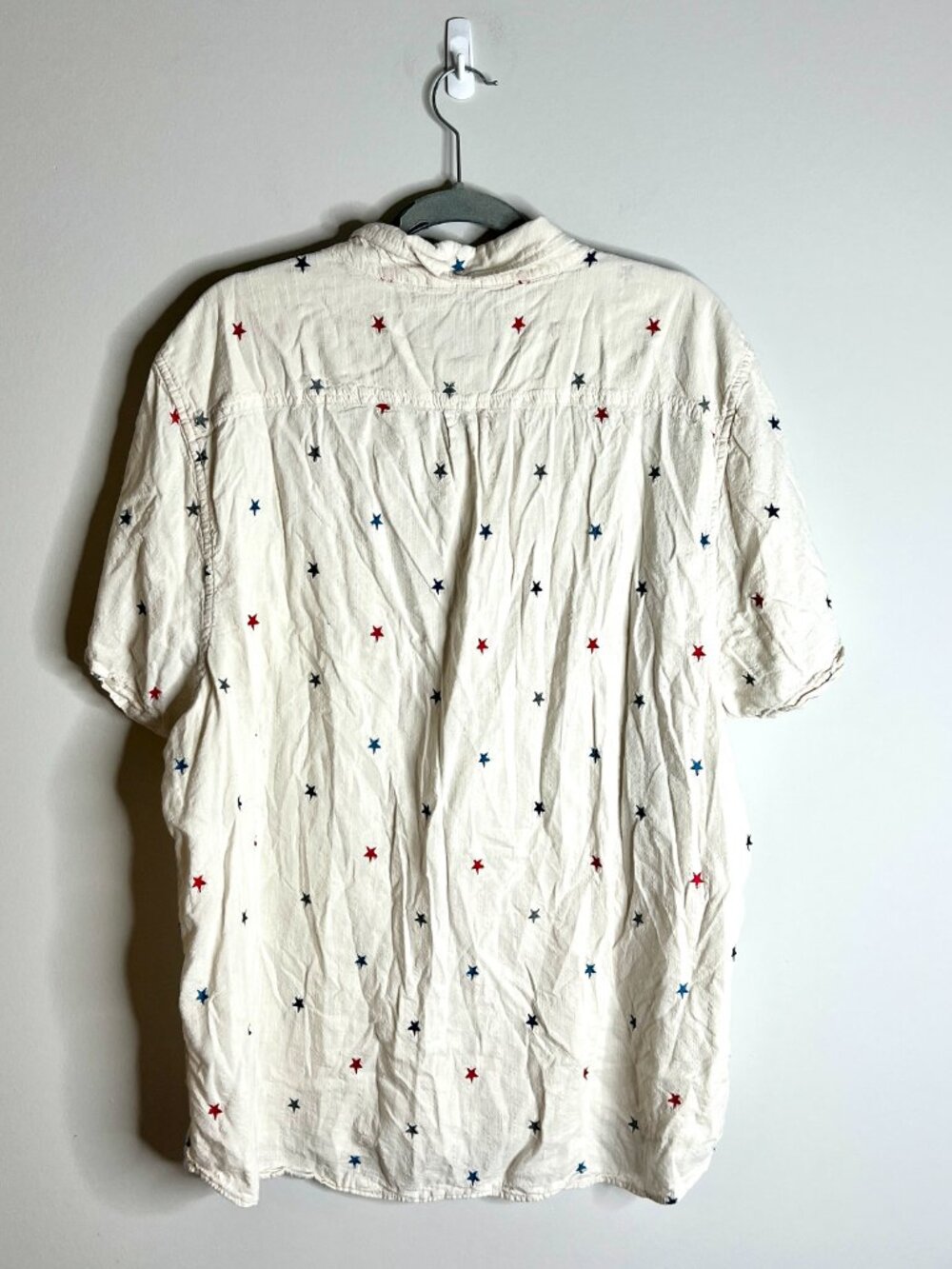 Chubbies "All Stars No Stripes" Button-Down Shirt Fourth of July Party Shirt XXL - Picture 6 of 6